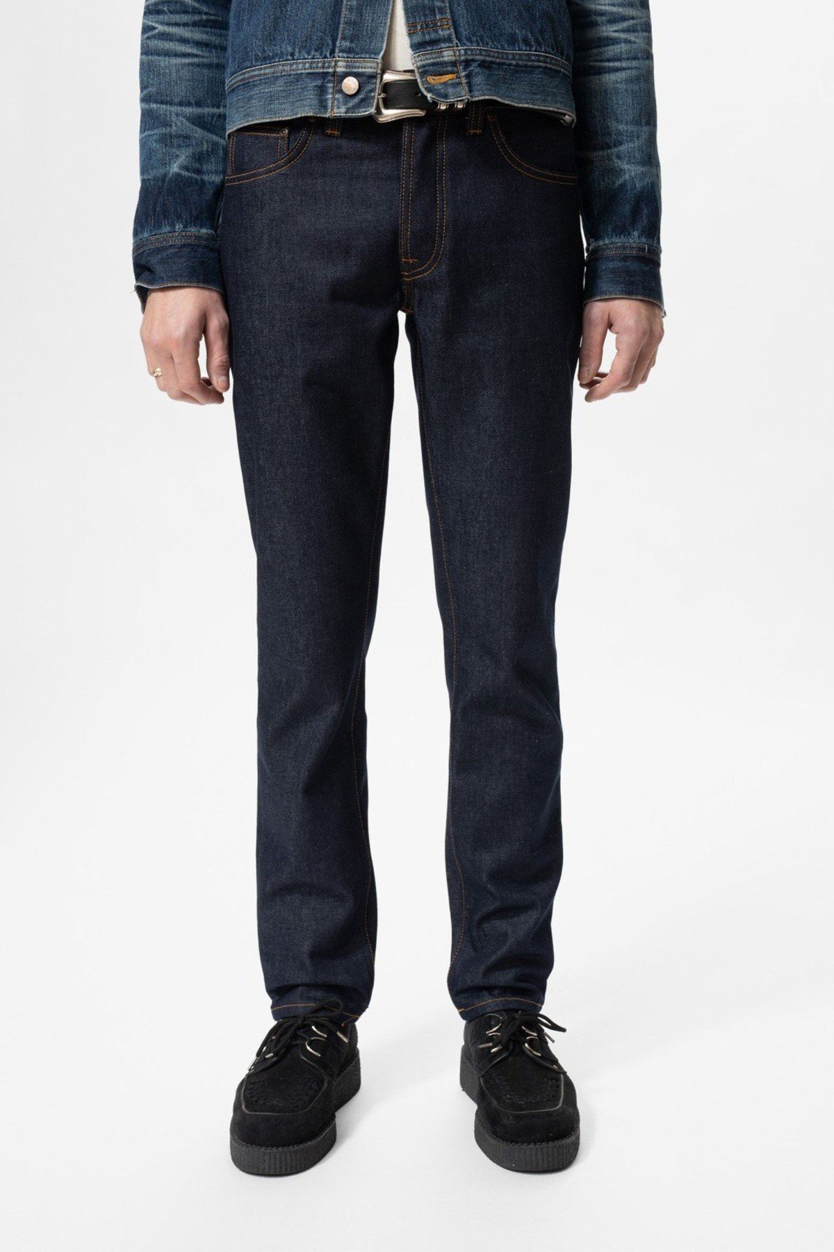 Jeans Solid Ollie Dry Abyss von Nudie Jeans