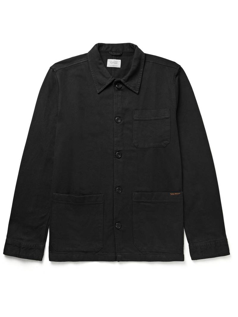Nudie Jeans - Barney Organic Cotton-Twill Jacket - Men - Black - L Nudie Jeans - Barney Organic Cotton-Twill Jacket - Men - Black - L von Nudie Jeans