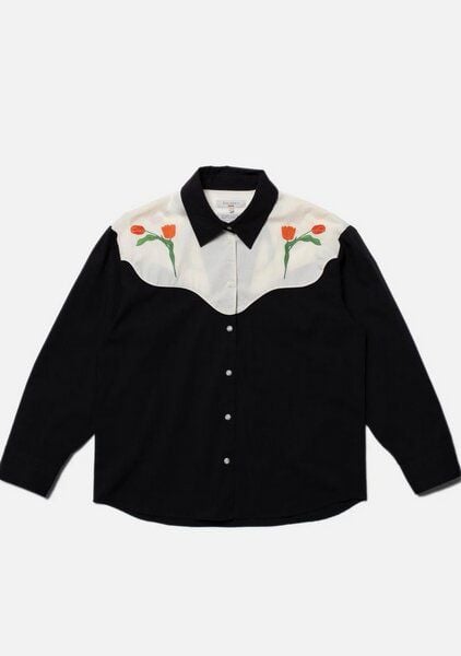 Nudie Jeans Blusenhemd- Daisy Western Shirt- aus Biobaumwolle von Nudie Jeans