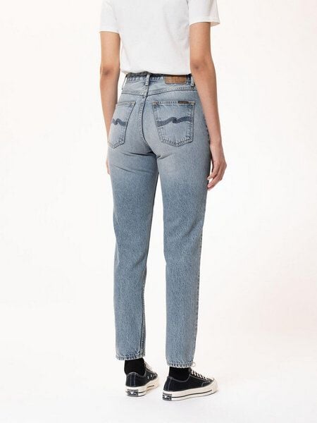 Nudie Jeans Highwaist Jeans - Breezy Britt - aus Bio-Baumwolle von Nudie Jeans