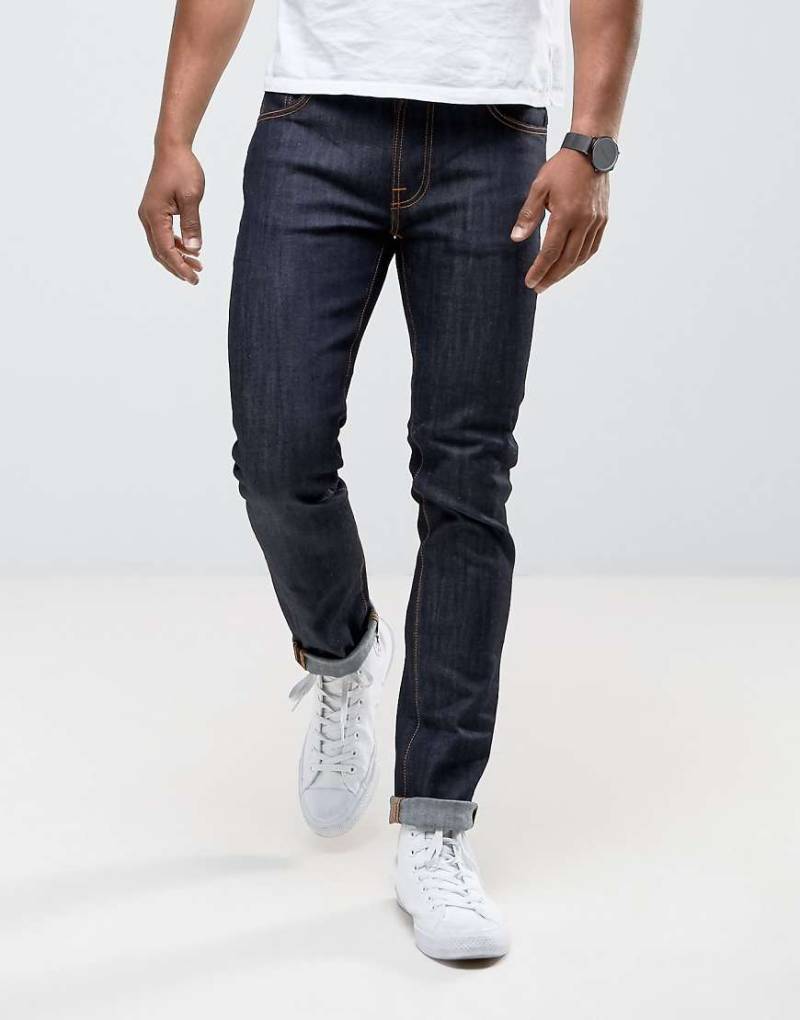 Nudie - Jeans Co Thin Finn Dry - Schmal geschnittene Jeans-Blau Nudie - Jeans Co Thin Finn Dry - Schmal geschnittene Jeans-Blau von Nudie Jeans