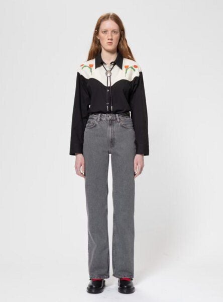 Nudie Jeans Dame Jeans - Clean Eileen - aus Bio-Baumwolle von Nudie Jeans