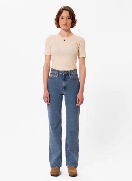 Nudie Jeans Dame Jeans - Clean Eileen - aus Bio-Baumwolle von Nudie Jeans