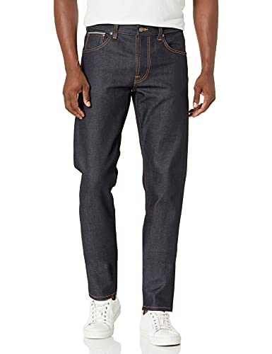 Nudie Jeans Damen Lean Dean Dry Japan Selvage Jeans, 34W x 36L von Nudie Jeans