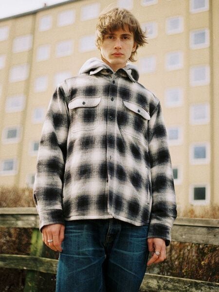 Nudie Jeans Hemdjacke Glenn Padded Shirt von Nudie Jeans