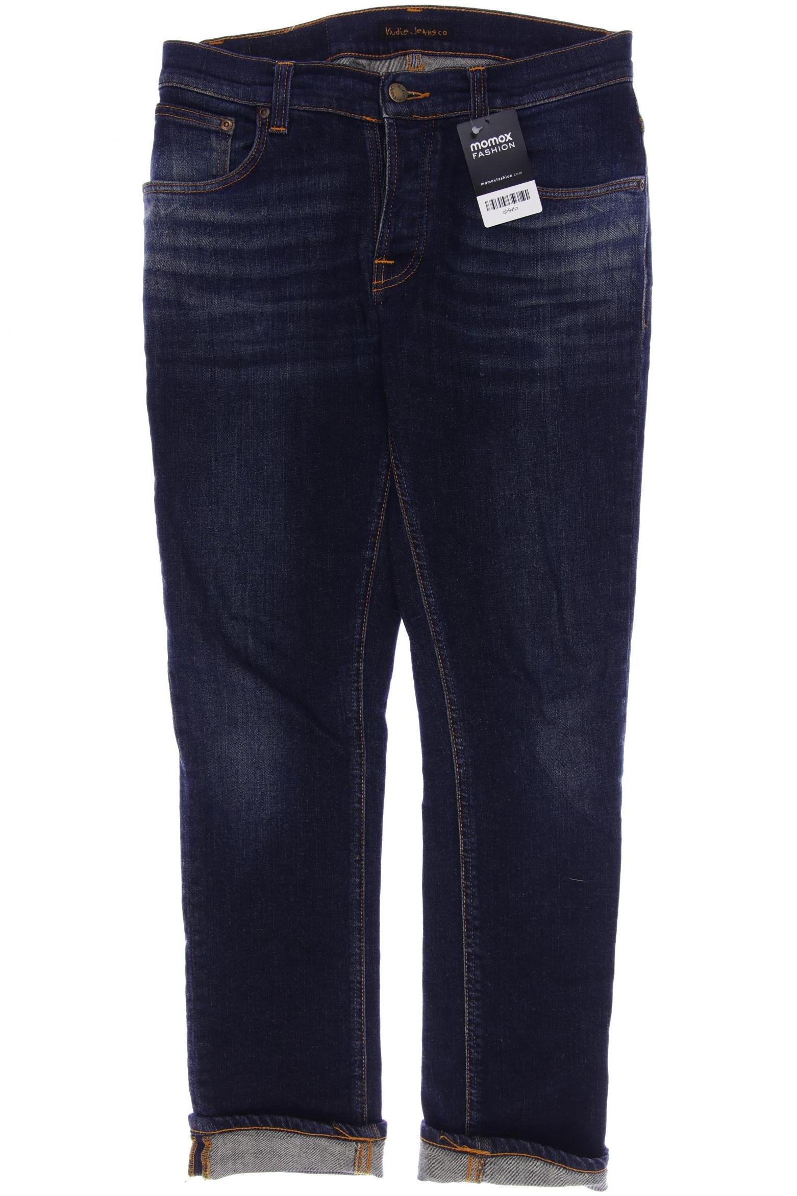 Nudie Jeans Herren Jeans, marineblau, Gr. 46 von Nudie Jeans
