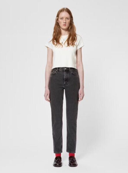 Nudie Jeans Highwaist Jeans - Breezy Britt - aus Bio-Baumwolle von Nudie Jeans