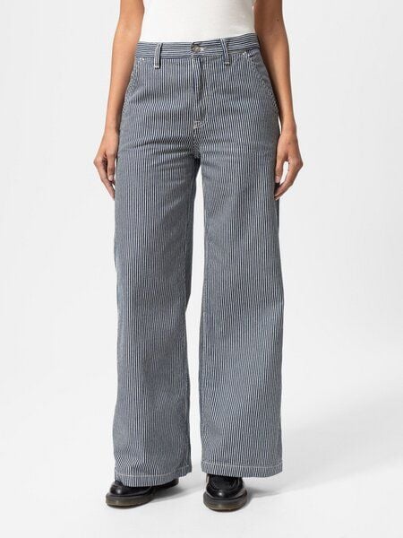 Nudie Jeans Inez Striped Pants - aus Bio-Baumwolle von Nudie Jeans