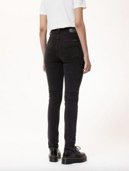 Nudie Jeans Jeans - Hightop Tilde - aus einem Baumwolle/Elasthan-Mix von Nudie Jeans