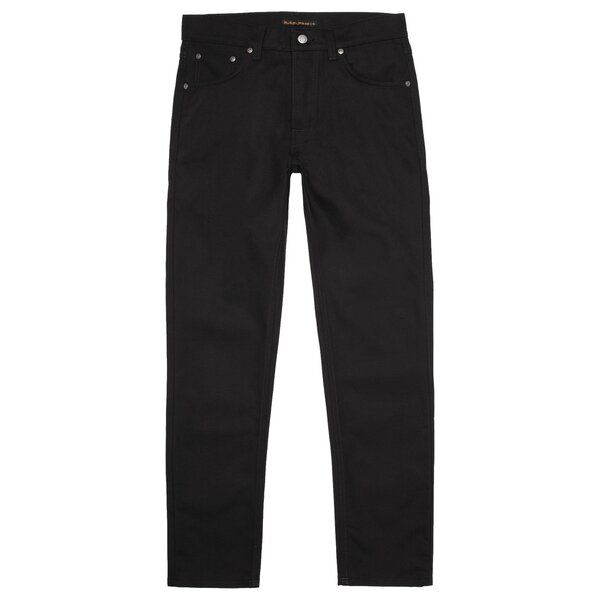 Nudie Jeans Jeans Solid Ollie Dry Pure Black von Nudie Jeans