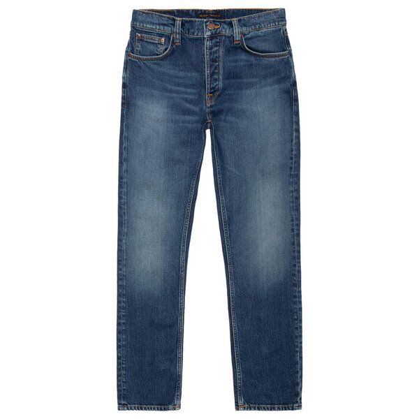 Nudie Jeans Jeans Solid Ollie Wild Blue von Nudie Jeans