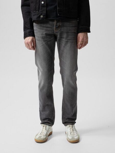 Nudie Jeans Jeans Steady Eddie II - Grey Crosshatch von Nudie Jeans