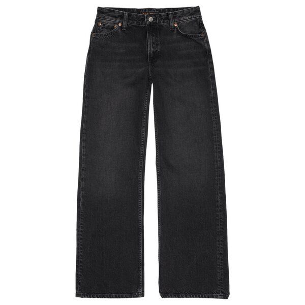 Nudie Jeans Jeans Wide Heidi Slow Black von Nudie Jeans