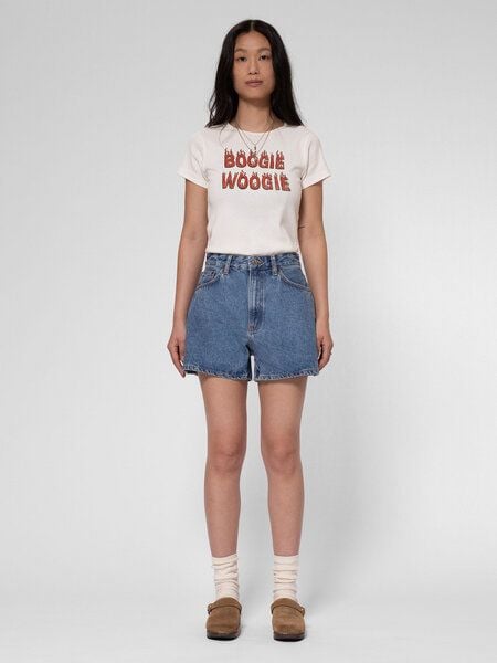 Nudie Jeans Jeansshorts - Maeve - aus Bio-Baumwolle und recycelter Baumwolle von Nudie Jeans