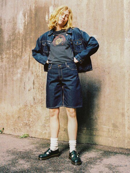 Nudie Jeans Jeansshorts Meja von Nudie Jeans