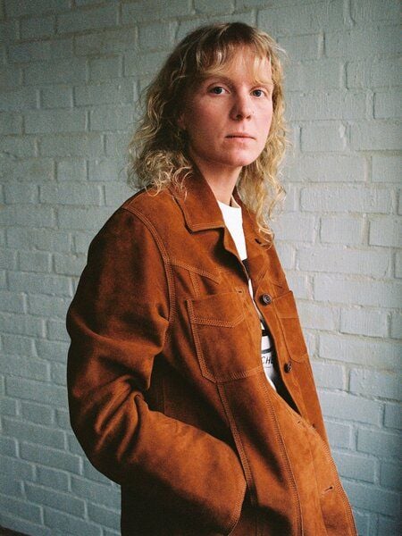 Nudie Jeans Peggy Suede Jacke - Cognac von Nudie Jeans