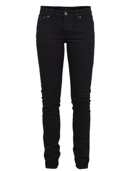 Nudie Jeans Skinny Lin Organic Black Black von Nudie Jeans