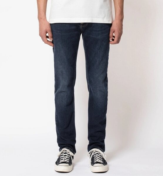 Nudie Jeans Slim Fit Jeans Grim Tim von Nudie Jeans