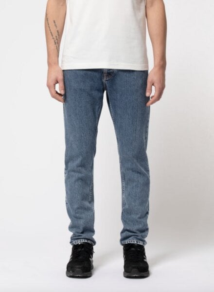 Nudie Jeans Steady Eddie II - Friendly Blue von Nudie Jeans