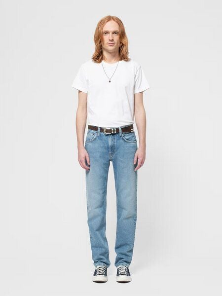 Nudie Jeans Straight Fit Jeans Gritty Jackson - Blue Rebel von Nudie Jeans