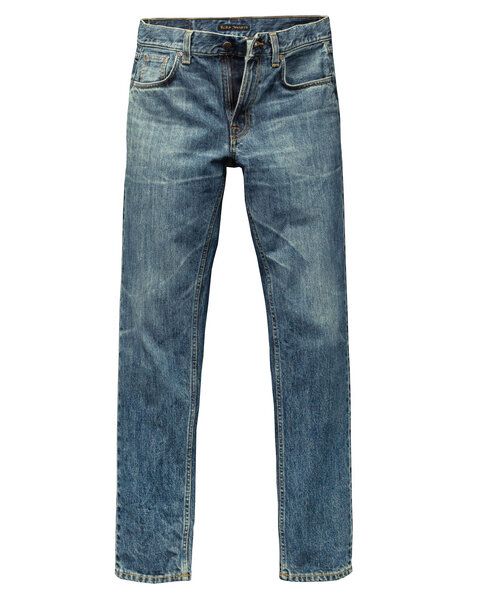 Nudie Jeans Straight Fit Jeans Gritty Jackson - Thriller Tracks von Nudie Jeans