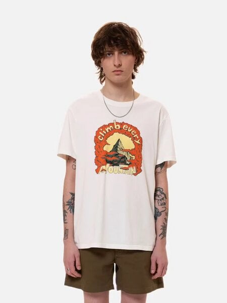 Nudie Jeans T-Shirt Roy Every Mountain von Nudie Jeans