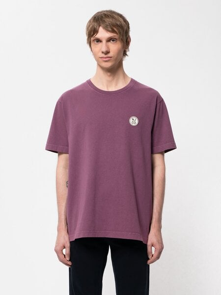 Nudie Jeans - T-Shirt Uno NJCO Circle von Nudie Jeans