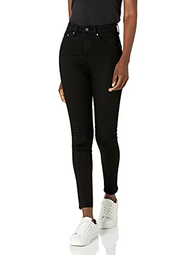 Nudie Jeans Unisex-Erwachsene Hightop Tilde Ever Black Jeans, Evert schwarz, 36W x 34L von Nudie Jeans