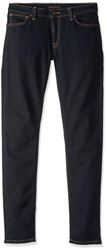 Nudie Jeans Unisex-Erwachsene Skinny Lin Jeans, Dry Deep Orange, 31W x 34L von Nudie Jeans