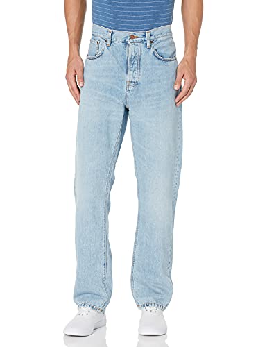 Nudie Jeans Unisex-Erwachsene Sleepy Sixten Light Stone Jeans, 25W x 34L von Nudie Jeans