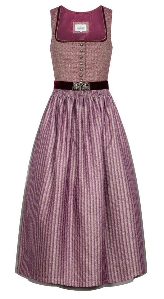Nübler Dirndl Dirndl lang Edda in Beere von Nübler von Nübler
