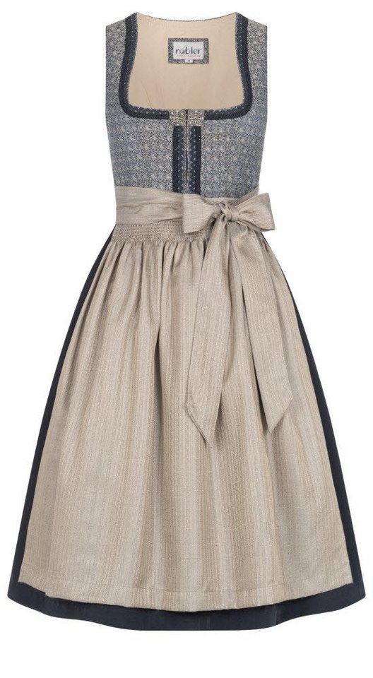 Nübler Dirndl Dirndl midi Leni in Blau von Nübler von Nübler