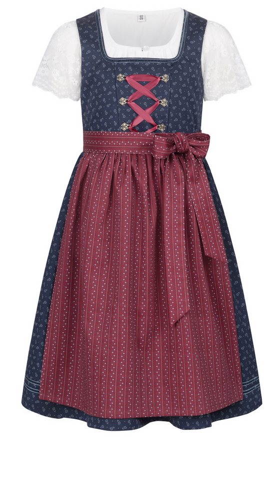 Nübler Dirndl Kinderdirndl Gesr in Dunkelblau von Nübler von Nübler