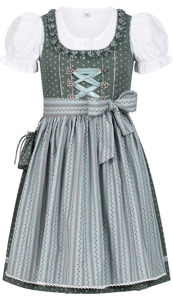 Nübler Dirndl Kinderdirndl Nabila in Petrol von Nübler von Nübler