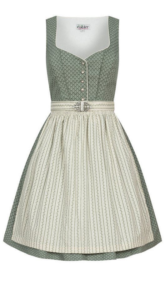 Nübler Dirndl Mini Dirndl Fredericke in Salbei von Nübler von Nübler