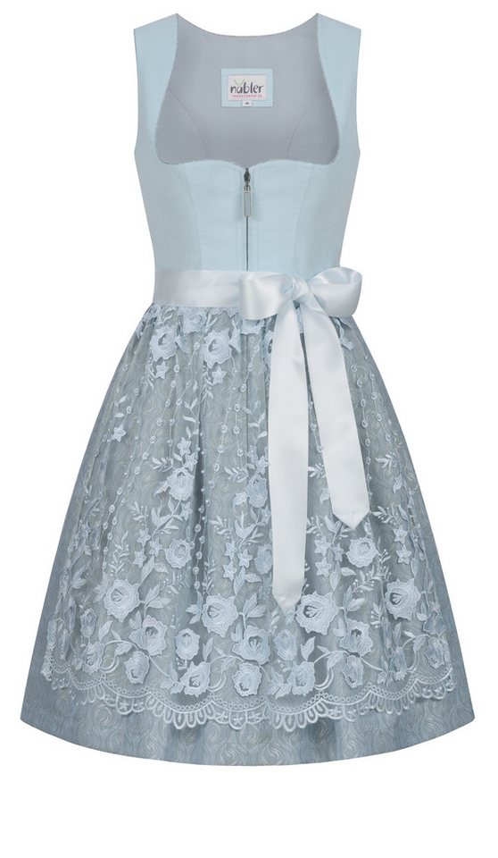 Nübler Dirndl Mini Dirndl Garbine in Hellblau von Nübler von Nübler