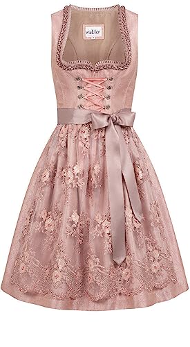 Nübler Dirndl Mini Sabrina in Rosa, Größe:34 von Nübler