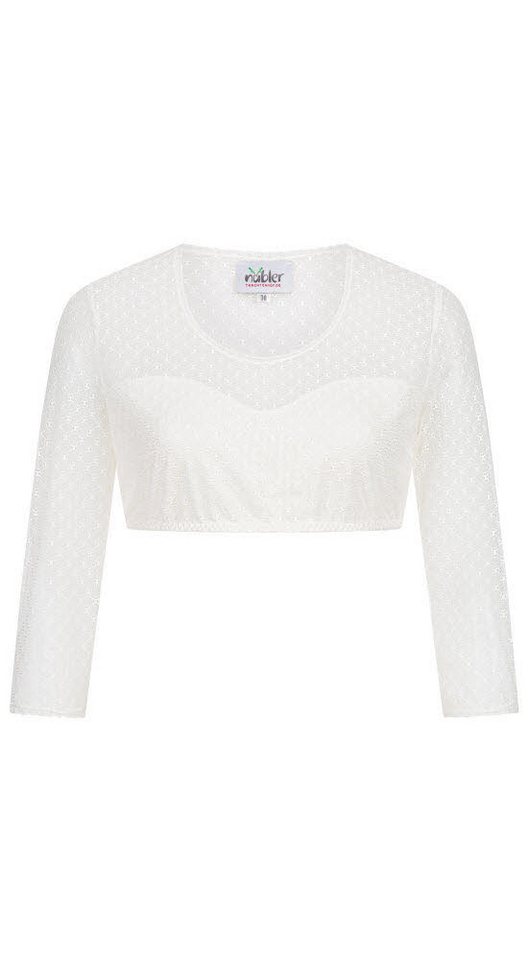 Nübler Dirndlbluse Dirndlbluse langarm Lisa in Creme von Nübler von Nübler