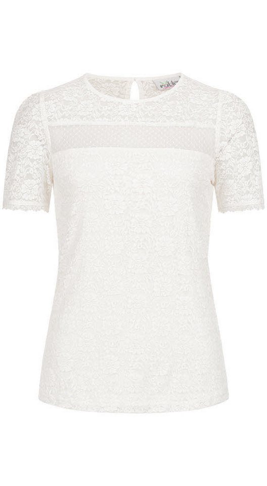 Nübler Dirndlbluse Trachtenbluse Adela in Creme von Nübler von Nübler