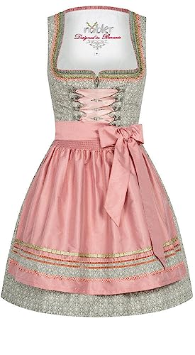 Nübler Mini-Dirndl Babette in Grün, Größe:34 von Nübler