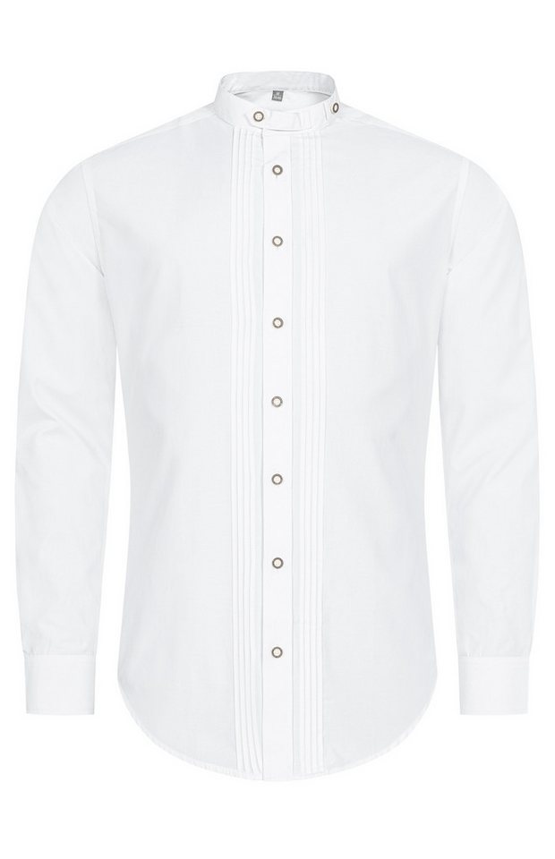 Nübler Trachtenhemd Trachtenhemd SK Langarm Joshua Extra in Weiß von Nübler von Nübler