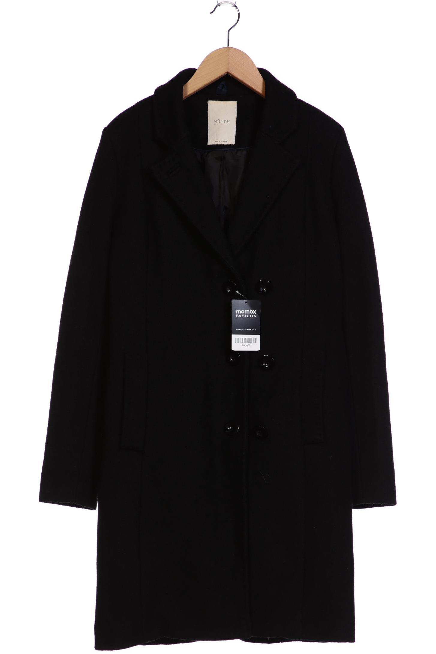 Nümph Damen Mantel, schwarz, Gr. 38 von Nümph