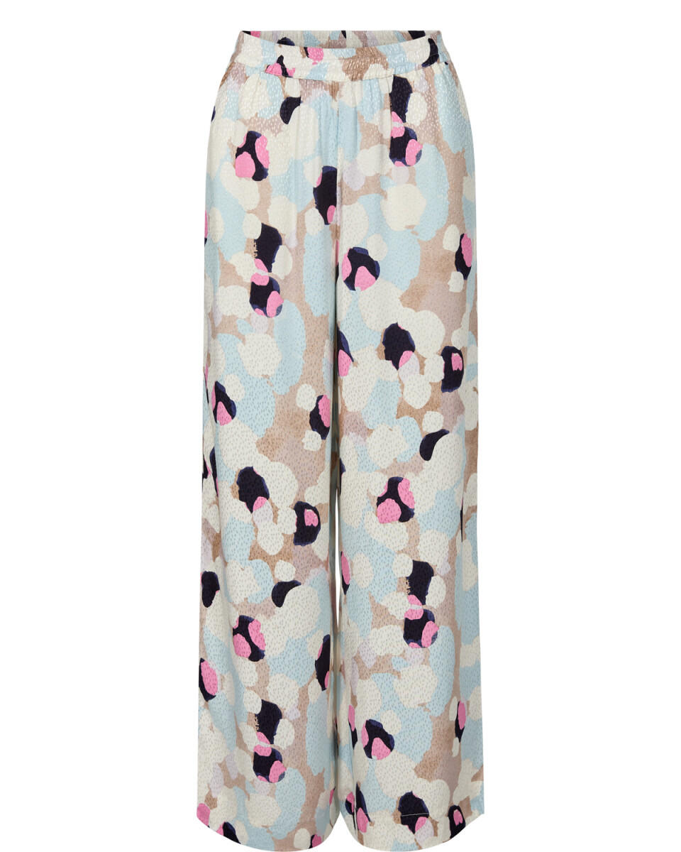 Nümph - Hose - Nugracie beige/braun/pink - Gr. - 36 von Nümph