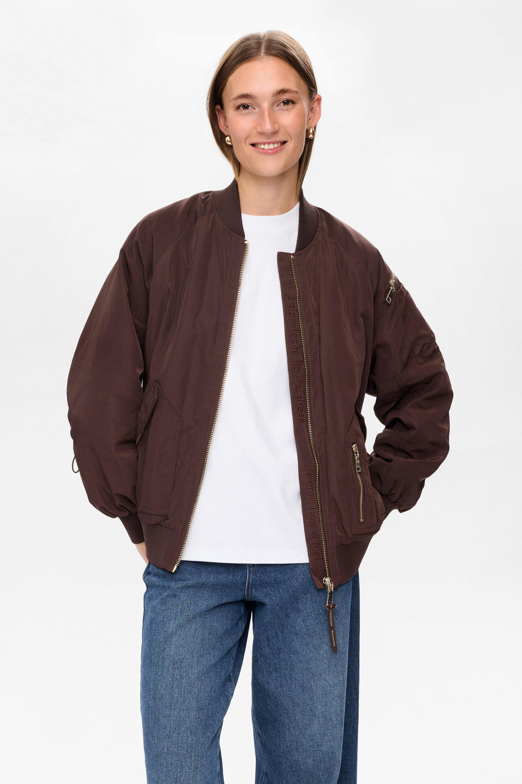 Nümph - NUALLIE JACKET black coffee - Gr. - 40 von Nümph