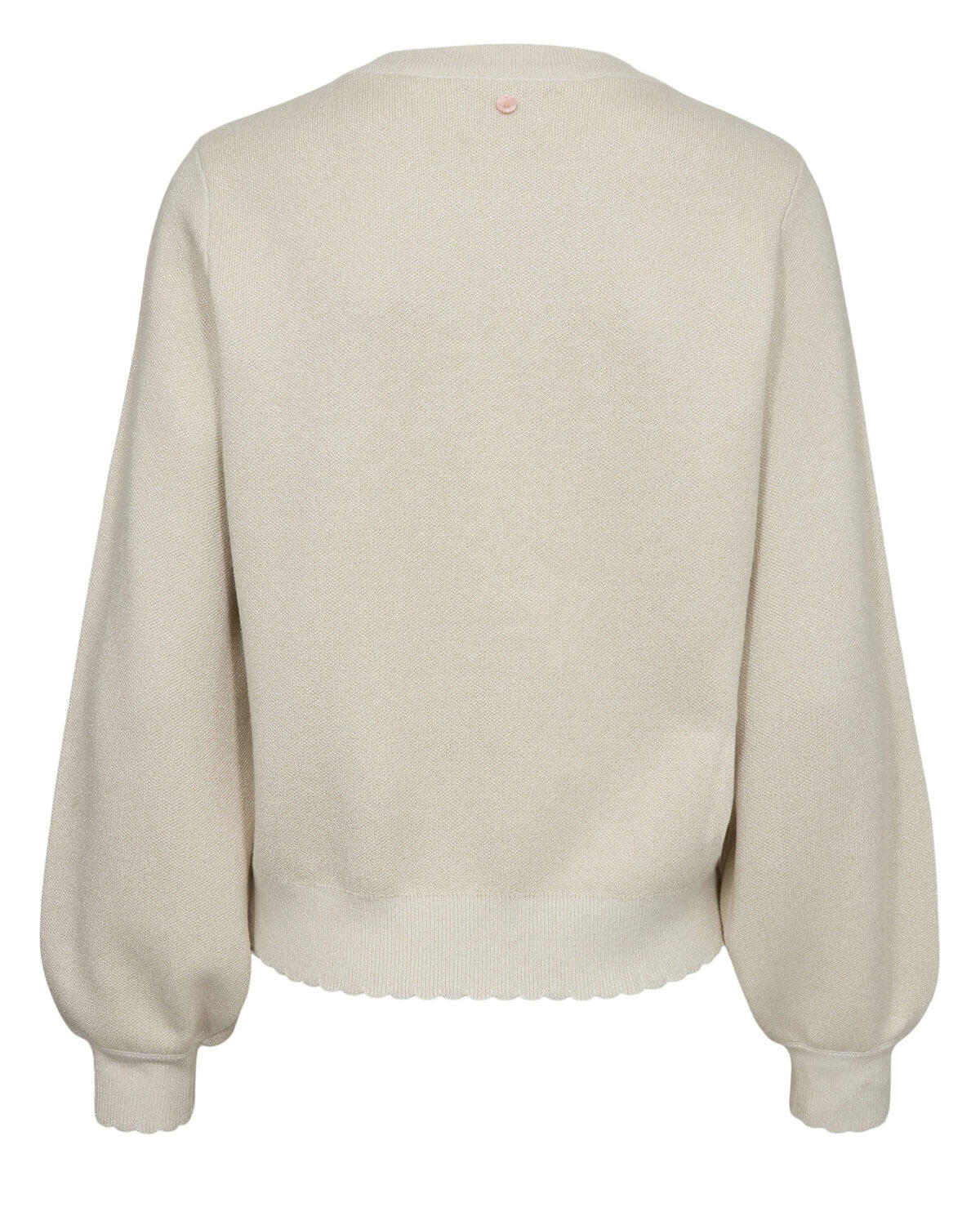 Nümph - NUBIR SOLID PULLOVER cloud dancer - Gr. - XL von Nümph