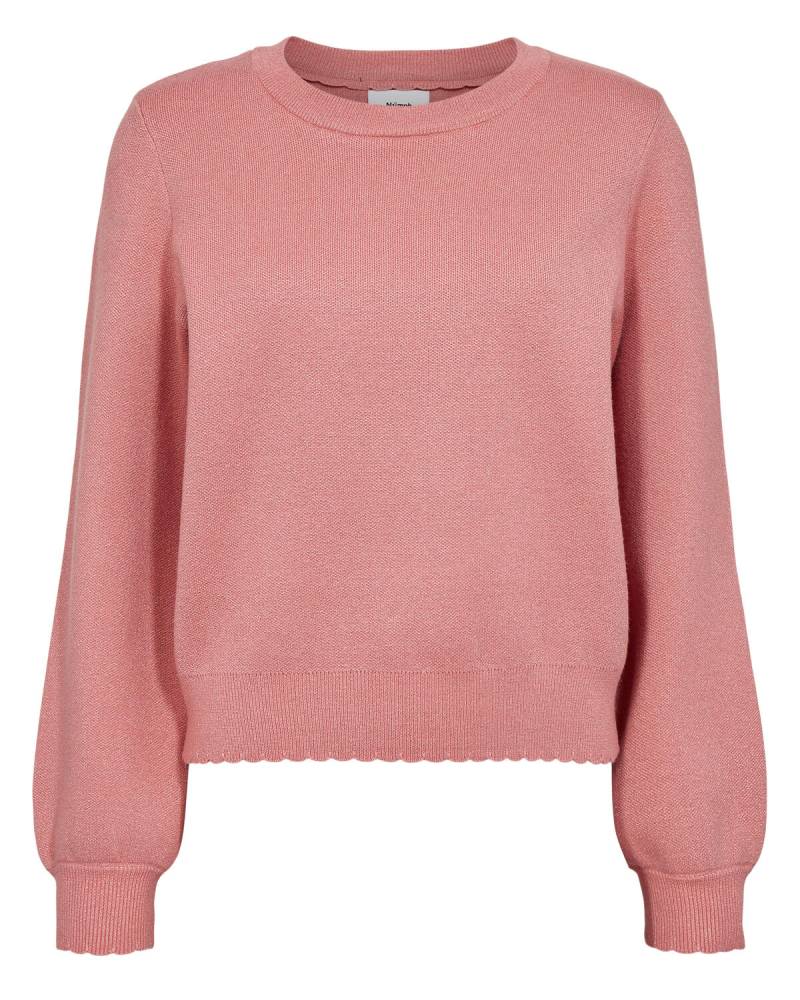 Nümph - NUBIR SOLID PULLOVER pink lemonade - Gr. - XL von Nümph
