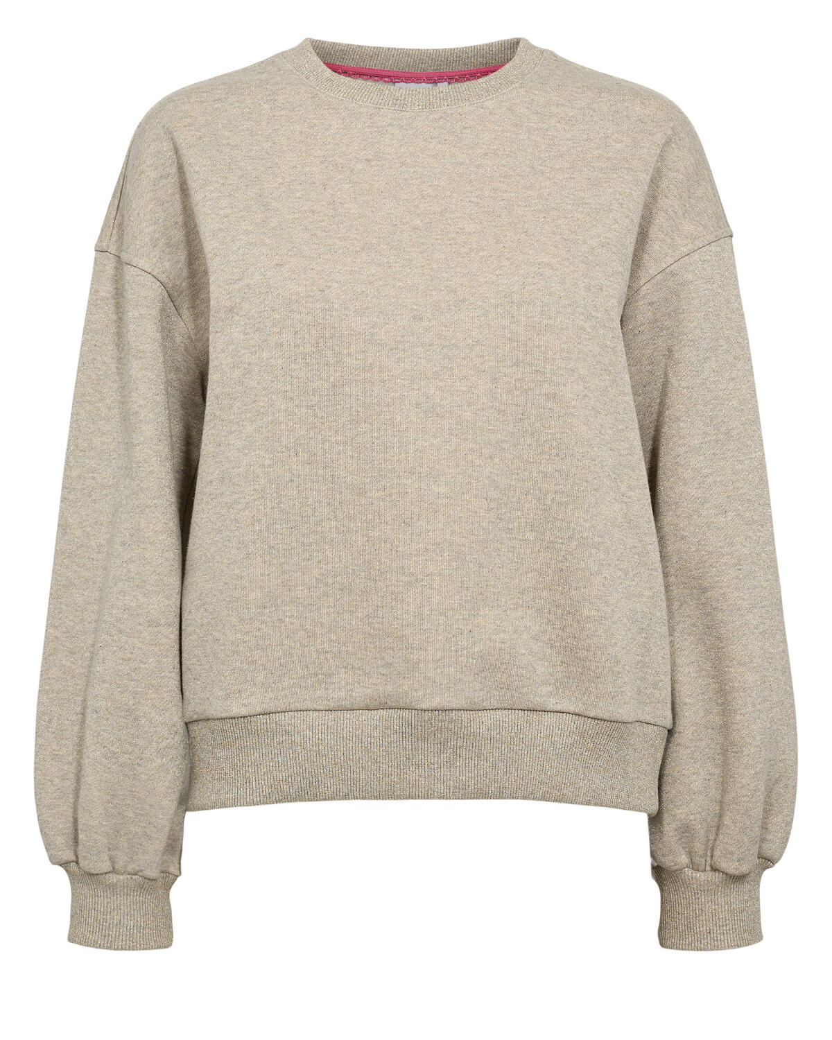 Nümph - NUCALLI SWEATSHIRT creme melange - Gr. - XS von Nümph