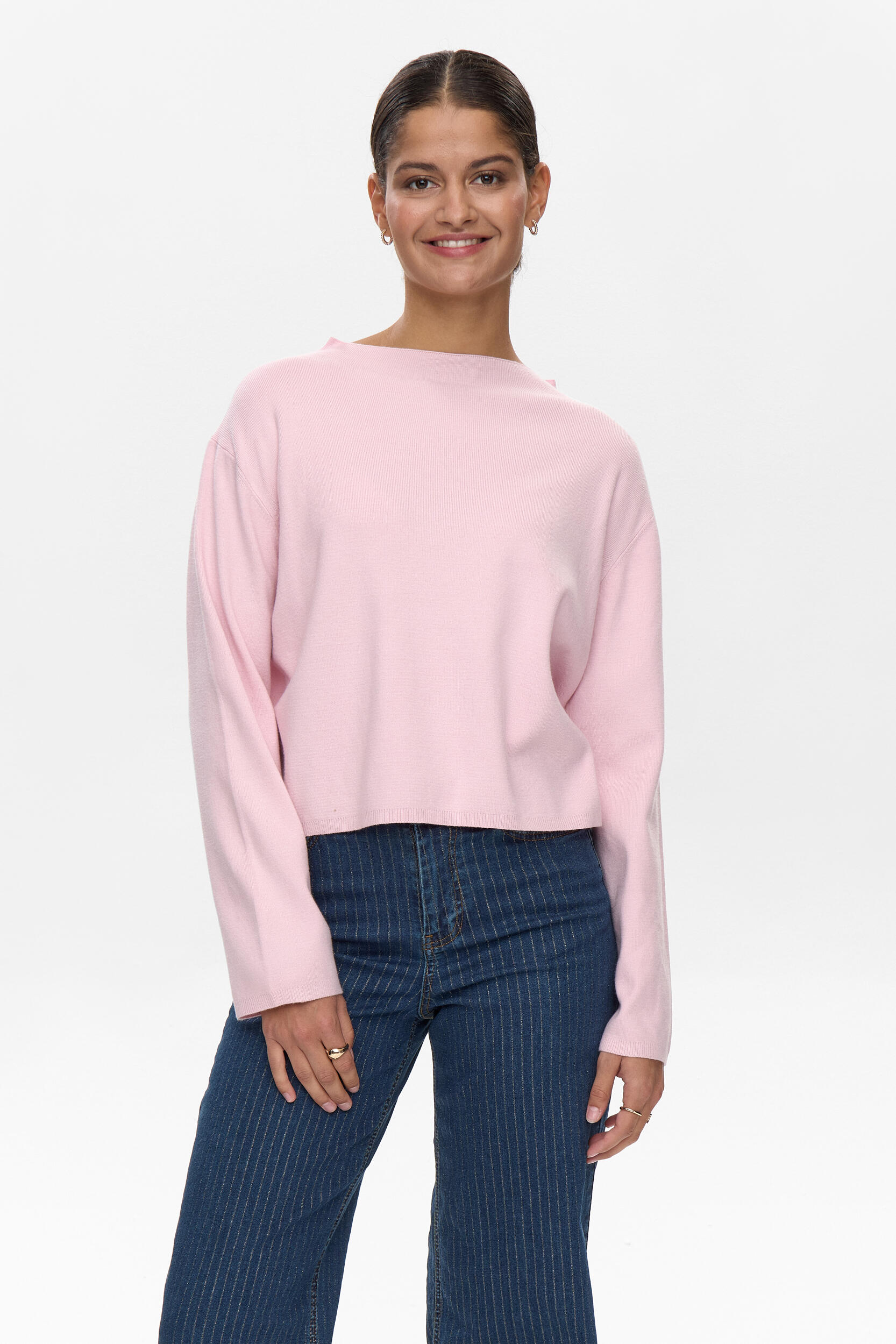 Nümph - NUCARMA CROP PULLOVER cherry blossom - Gr. - S von Nümph
