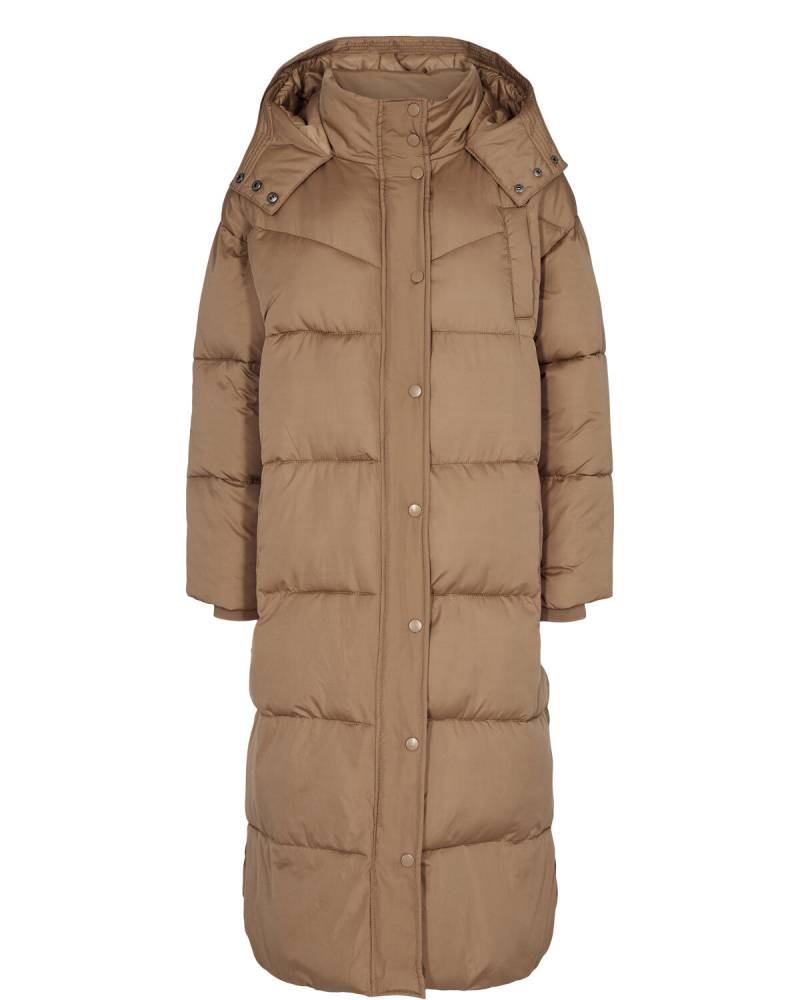 Nümph - NUEDITTE LONG JACKET tobacco brown - Gr. - 42 von Nümph