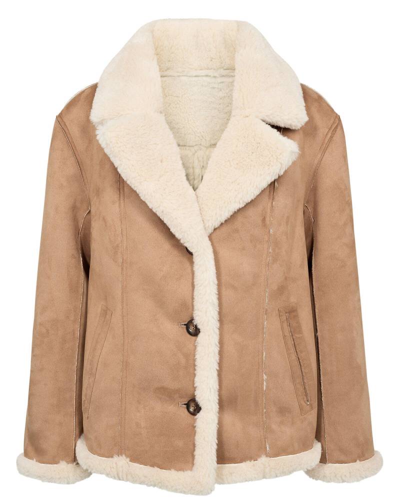 Nümph - NUELIOTTA REVERSIBLE JACKET cognac - Gr. - 38 von Nümph